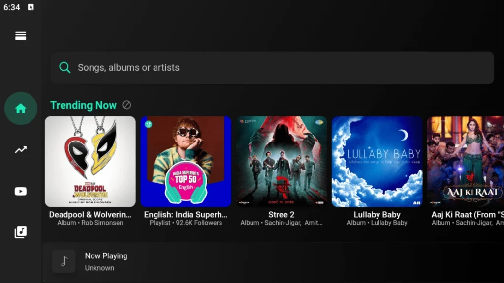 BlackHole for PC (Windows & MAC) - Latest Version (v1.15.11) 8 Home Screen of BlackHole APK
